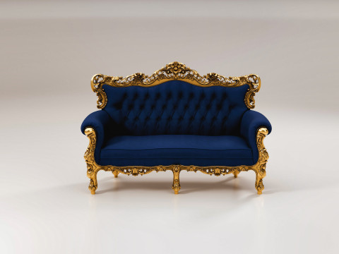 ベッローニソファ 3Dモデル