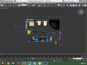modern bathroom 3Dモデル