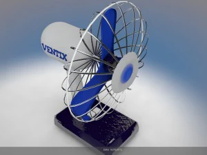 ventilador de mesa Modelo 3D
