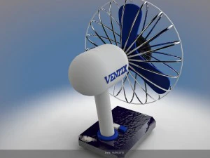 ventilador de mesa Modelo 3D