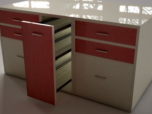 kitchen cabinet 3D मॉडल
