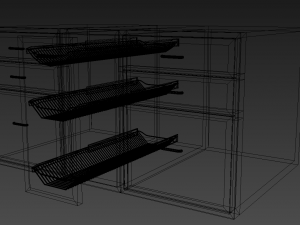 kitchen cabinet Modèle 3D