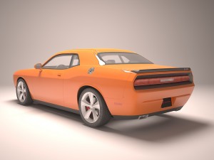 dodge challenger srt8 3D Модель