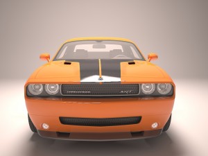 dodge challenger srt8 3D Модель