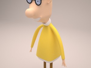 hey arnold brainy 3D Model