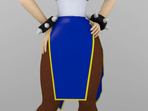 street fighter - chun-li 3D Model