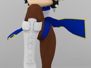 street fighter - chun-li Modèle 3D