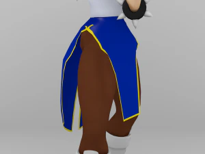 street fighter - chun-li 3D Model