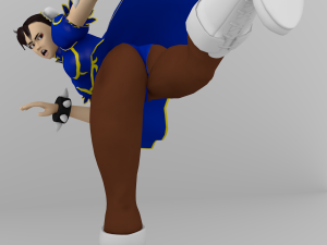 street fighter - chun-li Modèle 3D