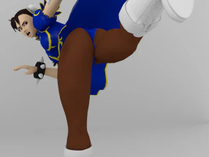 street fighter - chun-li 3D Model