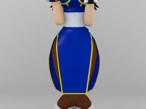 street fighter - chun-li Modèle 3D