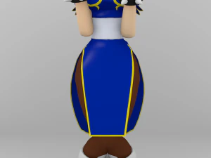 street fighter - chun-li 3D Model
