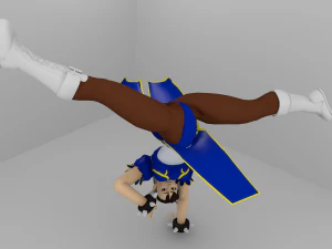 street fighter - chun-li 3D Model