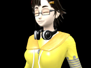 game character - otohime 3D Model