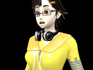 game character - otohime 3D Model