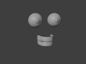 Stylized humanoid base mesh - male 3D 모델