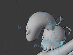 hotaru - 3d anime low-poly character 3D Model