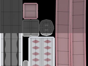 hotaru - personaje de anime 3d de baja poli Modelo 3D