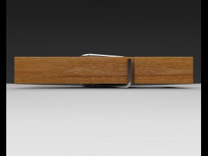 wooden clothespin 3D मॉडल