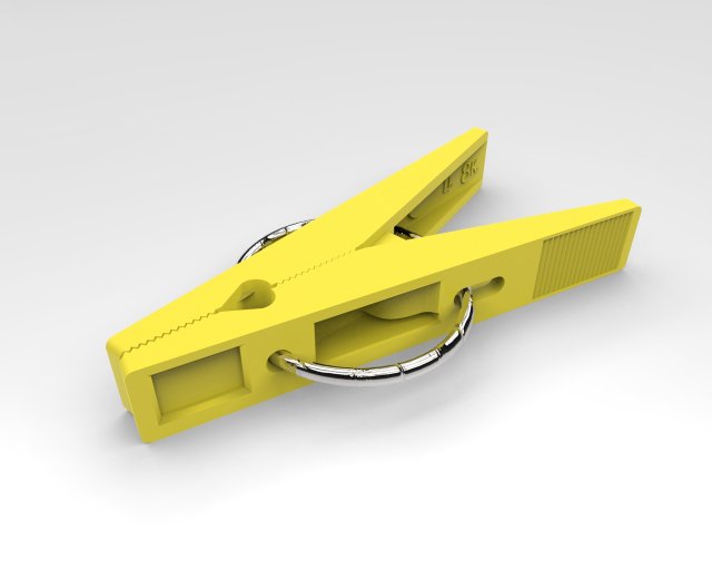 plastic pin Modelo 3D .c4d .max .obj .3ds .fbx .stl .blend 