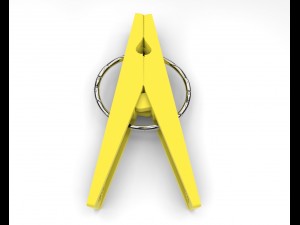 plastic pin Modelo 3D