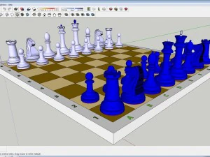 チェス 3Dモデル