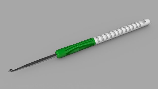 crochet hook - addi 3D मॉडल .c4d .max .obj .3ds .fbx .stl .blend 