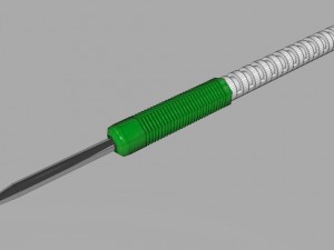 crochet hook - addi 3D मॉडल