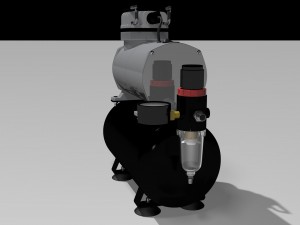 compressor jas 1203 3Dモデル