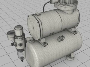 compressor jas 1203 3D Model