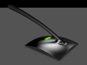 logitech usb desktop microphone 3D Model