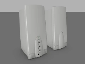 スピーカー ジーニアス SP-G16 3Dモデル