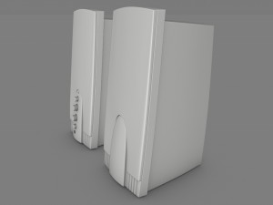 speakers genius sp-g16 3D Model