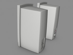 speakers genius sp-g16 3D Model
