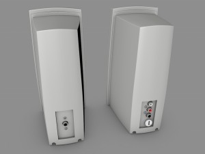 speakers genius sp-g16 3D Model