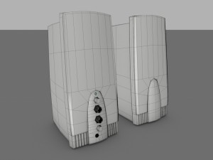 speakers genius sp-g16 3D Model