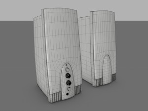 speakers genius sp-g16 3D Model