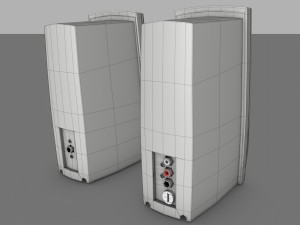 speakers genius sp-g16 3D Model