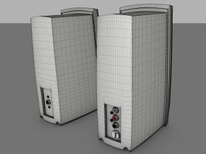 speakers genius sp-g16 3D Model