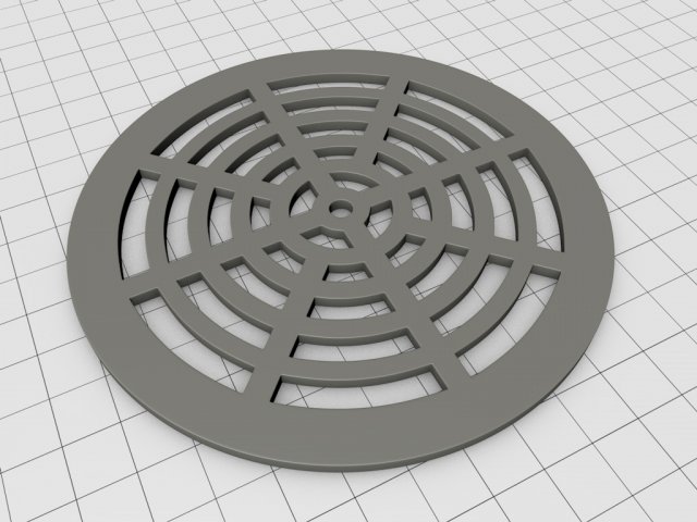 drain Model 3D .c4d .max .obj .3ds .fbx .stl .blend 