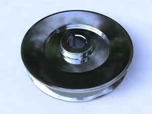 krążek linowy Model 3D