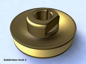 pulley 3Dモデル