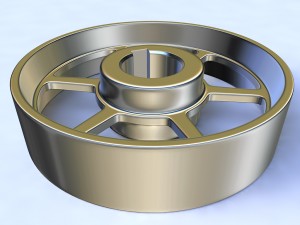 pulley Model 3D