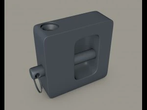 padlock 3D Model