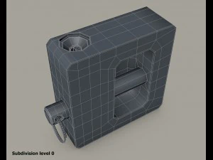 padlock 3D Model