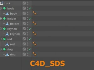 padlock 3D Model