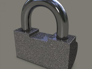 padlock 3D Model