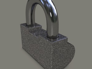 padlock 3D Model