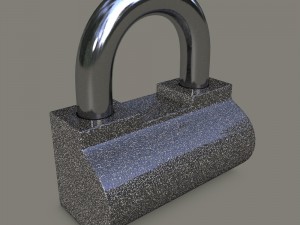 padlock 3D Model