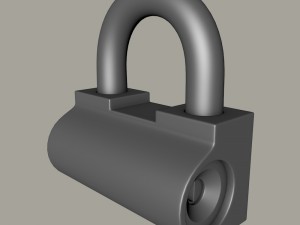 padlock 3D Model